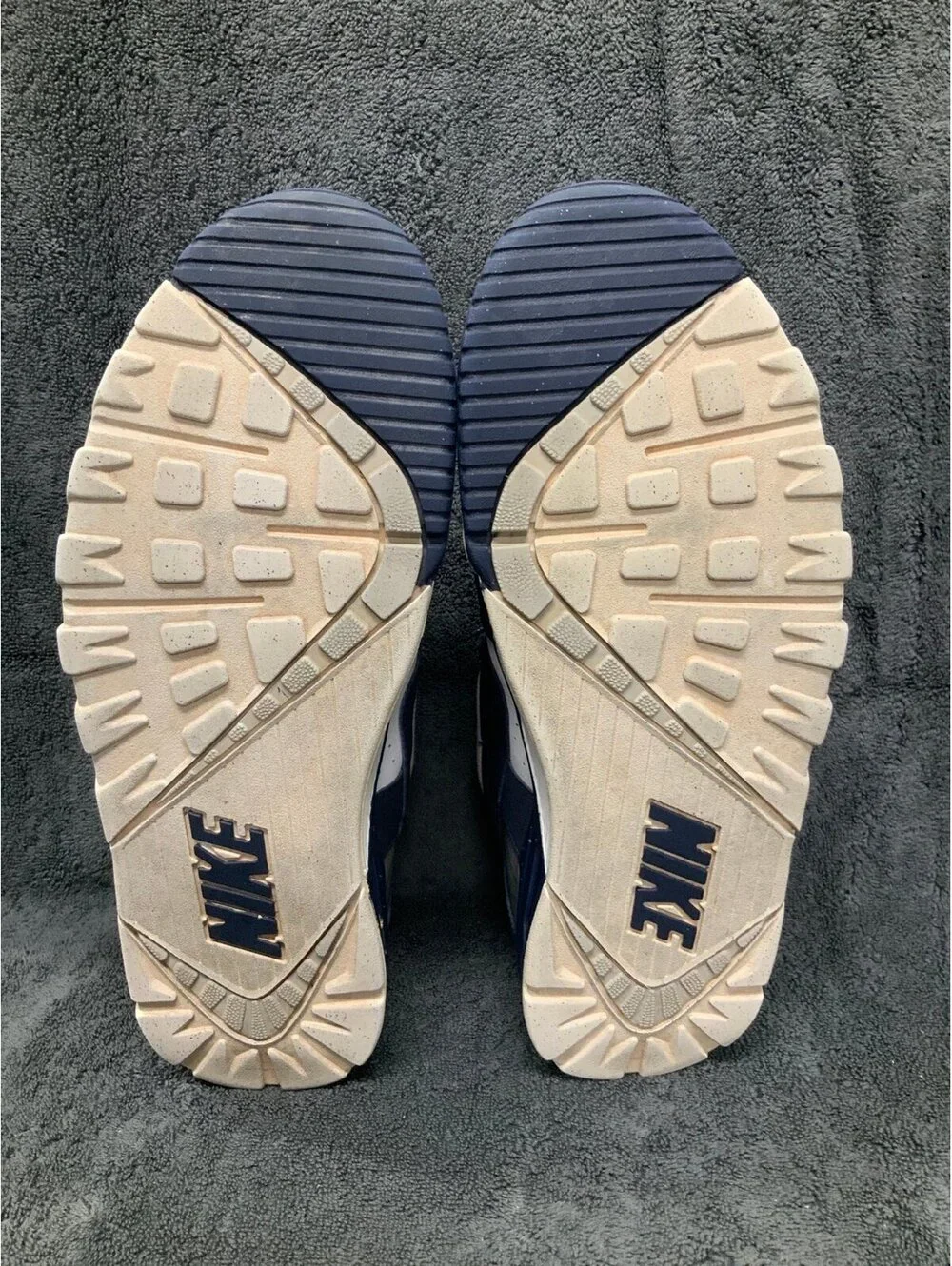 Nike Air Trainer Classic White Midnight Navy 488059-102 Men’s Size 10